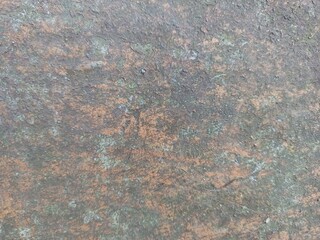 Distressed Grunge Background Texture with Patina and Orange Rust