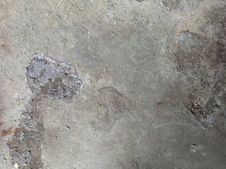 Damaged Pavement Texture with Exposed Aggregate and Cracks