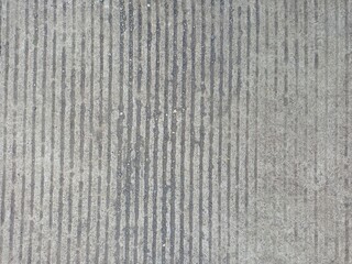 Rough Grooved Gray Concrete Road Pavement Texture