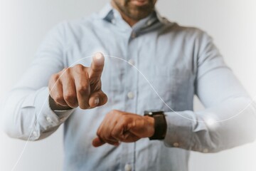 Business analytic marketing graph remix