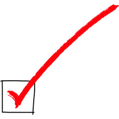 Red Check Mark in Box – Tick Symbol, Approval, and Confirmation Icon