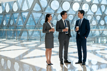 Obraz premium Business people in modern office