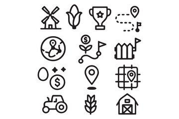 Farm Icons Collection