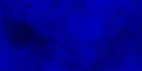 Dark blue watercolor background with torn strokes and uneven divorce,grunge texture featuring blotches,Cosmic neon deep dark blue watercolor background.Hand drawn sea, ocean, water template,