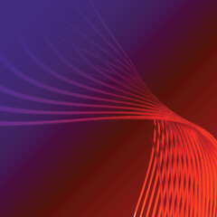 Abstract  colorful wave background