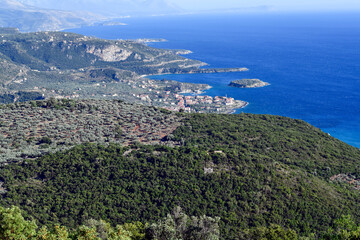 Fototapeta premium Kardamyli, Peleppones- Griechenland