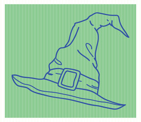 hand drawn vector illustration of a cartoon character