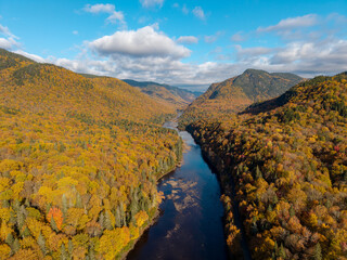 mountain landscape in autumn