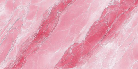 Elegant Pink Marble Texture with White Veins and Soft Transparency for Decorative Background Design