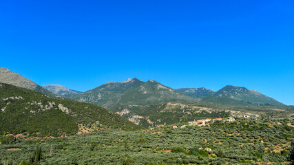 Naklejka premium Kardamyli, Peleppones- Griechenland