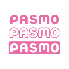 PASMO Logo Vector Set – Japanese Transit Smart Card Branding Design for Transport and UI Mockups