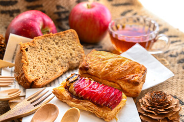 リンゴのスイーツ