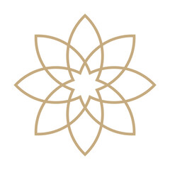 Holistic Health Logo Stock Illustration