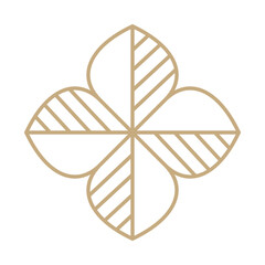 Holistic Health Logo Stock Illustration