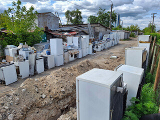 Washing machines, refrigerators at point of reception of non-working techniques