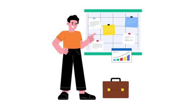Vision Board Animation MP4 File 