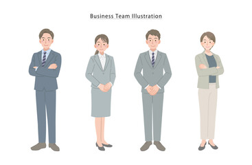 新入社員とベテラン社員のチーム