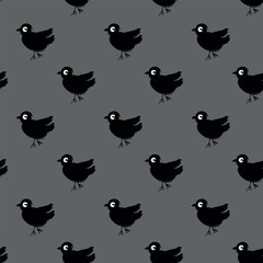 seamless pattern with birds