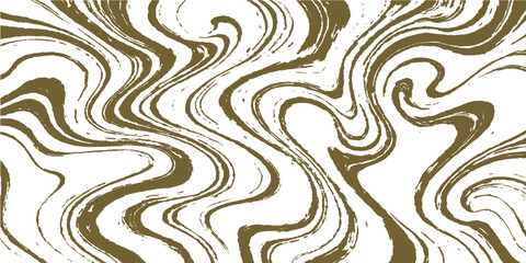 Abstract seamless pattern with psychedelic spirals and wave lines, a colorful retro-vintage geometric vector illustration for textile, tile, or wallpaper design