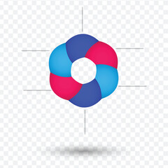 Vector Infographic Elements Pack  Colorful Arrows & Labels