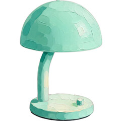 3d render of a small lamp