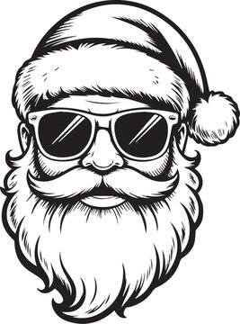 Vintage Santa SVG Christmas SVG Bundle
