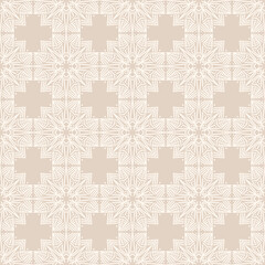Seamless lace floral background. Luxury texture for wallpaper, wedding designs, invitation, fabric, Vector illustration.