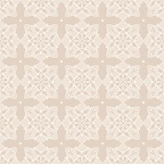 Seamless lace floral background. Luxury texture for wallpaper, wedding designs, invitation, fabric, Vector illustration.