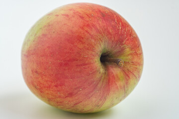 red apples on a white background