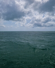 Stormy Weather over Boscombe Pier and the English Channel Coastline, Bournemouth, UK