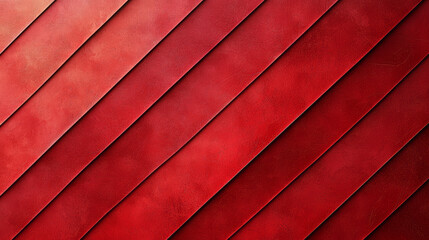 Modern red diagonal stripe background with gradient texture for bold graphic and branding designs