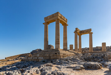 Lindos Acropolis - Large Hellenistic Stoa