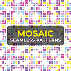 Classic Islamic Arabesque Pattern with Decorative Mosaic Design