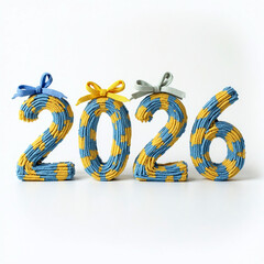 Happy New Year 2026 with Cute Cartoon Characters and Fireworks | Warm Festive Illustration for Celebration