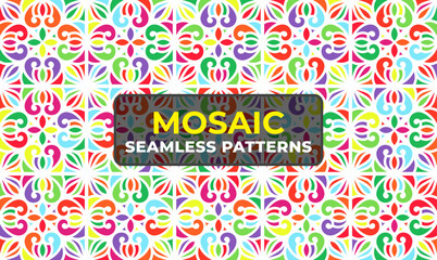 Detailed Islamic Geometric Mosaic Ornament for Ramadan Decor