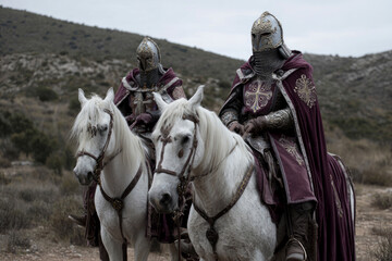 Knights on White Horses