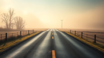 A conceptual crossroads splitting in two directions, symbolic path choice.