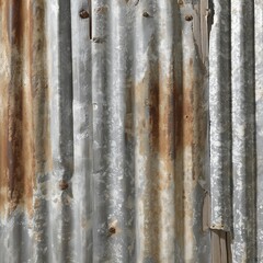 Photo of corrugated metal surface texture neutral tones calm