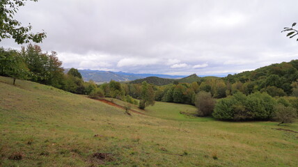 landscape in the mountains