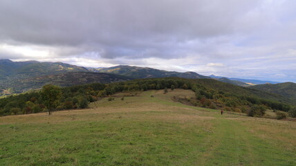 landscape with mountains
