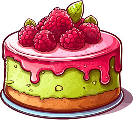 Stroberry Cherry Cheesecakee.eps