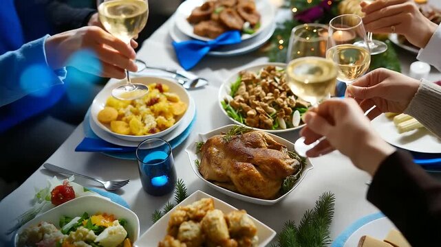 Integrated Christmas dinner logistics coordination services incorporating guest management and celebration timing enable hosts to organize complex holiday gatherings while maintain