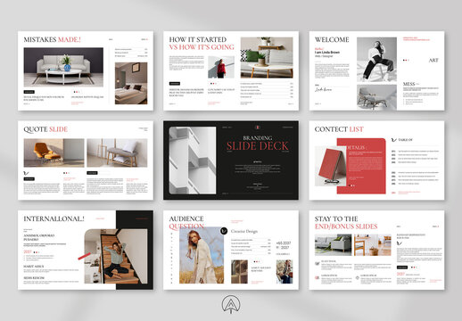 Slide Deck Presentation Template