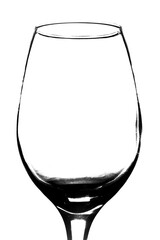Taça em fundo branco