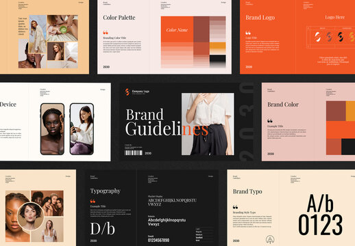 Brand Guideline Presentation Template