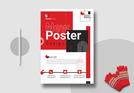 Modern Abstract Poster Template