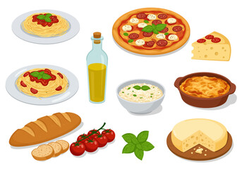 Italian Cuisine A Delicious Collection of Classic Dishes and Ingredients
