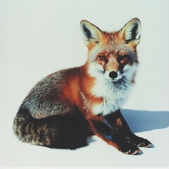 Fototapeta premium Photography glitter fox wildlife animal portrait.