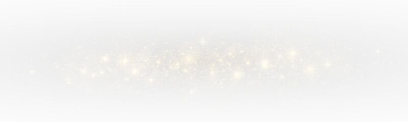 Fantasy shimmer with glowing stardust particles and sparkling light. 