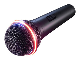 Pop Star Mic transparent background